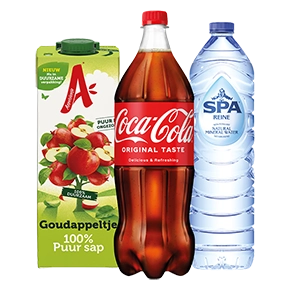 Frisdrank, sappen & water