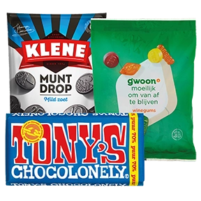 Snoep, drop & chocolade