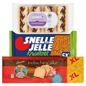 Koek, cake, ontbijtkoek & tussendoortje